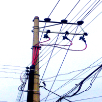 poste de Energía ﻿Eléctrica